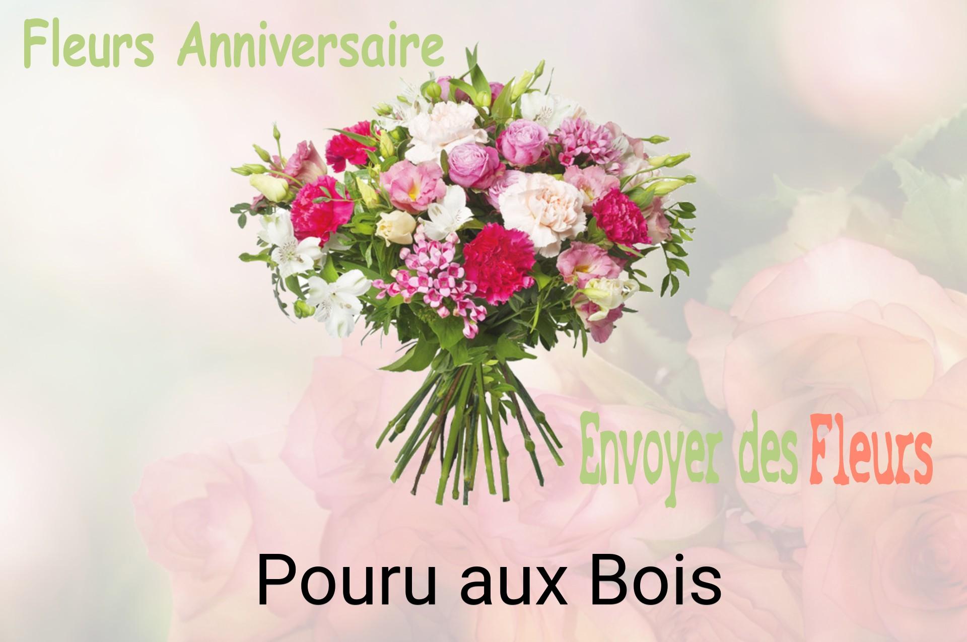 Bouquet de fleurs d’anniversaire livré à Pouru-aux-Bois